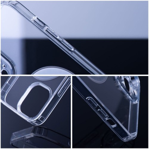 Capa Clear Mag compatível com MagSafe para iPhone 14 Pro