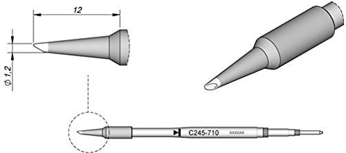 JBC Ponta de solda 1.2mm C245710