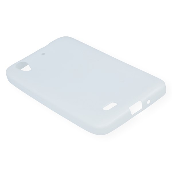 Capa de silicone Transparente Branca para Huawei Ascend G620