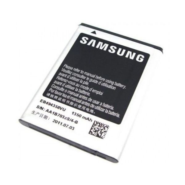 Bateria EB494358VU para Samsung S5660 Galaxy Gio