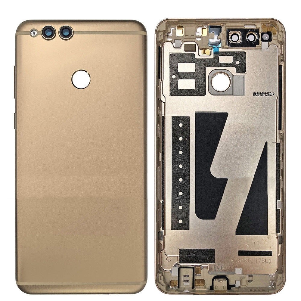 Tampa de bateria dourado para Huawei Honor 7x, BND-L21