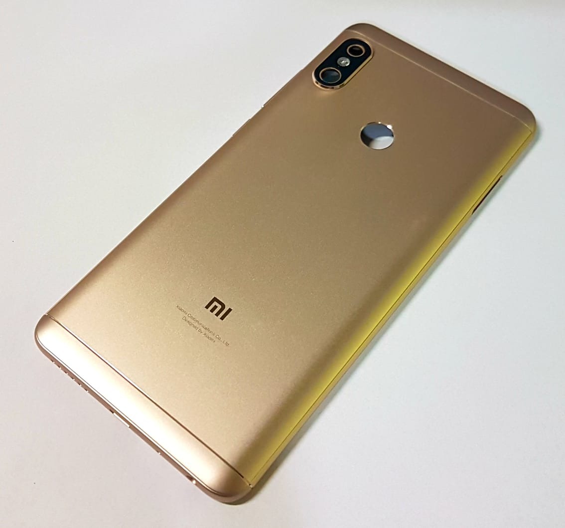 Carcaça dourada para Xiaomi Redmi Note 5 pro