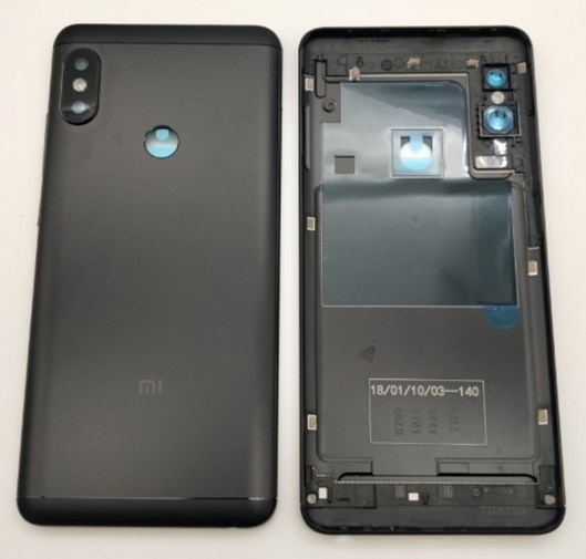 Carcaça preta para Xiaomi Redmi Note 5 pro