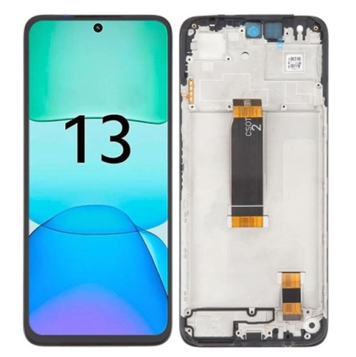 Display LCD e Touch para Xiaomi Redmi 13 4G + Frame