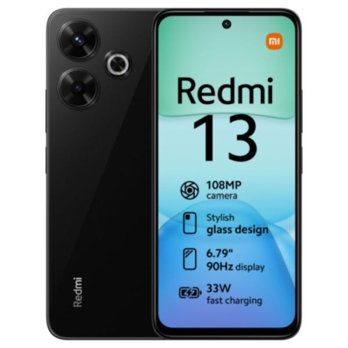 Xiaomi Redmi 13 6.79" Dual SIM 6GB/128GB Midnight Black