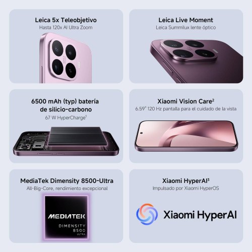 Xiaomi 17T 12/512GB 5G Violet EU — Foto 2