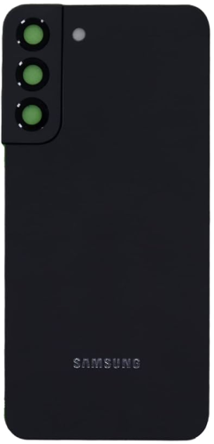  Tampa Traseira para Samsung Galaxy S22 Plus Com Lente Phantom Black