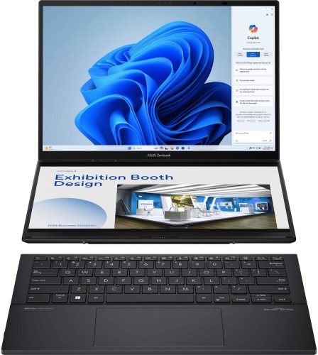 Portátil ASUS ZenBook Duo UX8406C 14" Ultra 9 285H 32GB DDR5 1TB Arc Graphics 3K OLED 120Hz W11 Pro