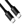 CABO FORCELL F-ENERGY C338 Tipo C para Tipo C PD QC4.0 3A 60W 3 m preto
