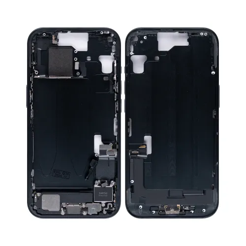 Carcaça ou frame intermédia para iPhone 15 preta OEM — Foto 2
