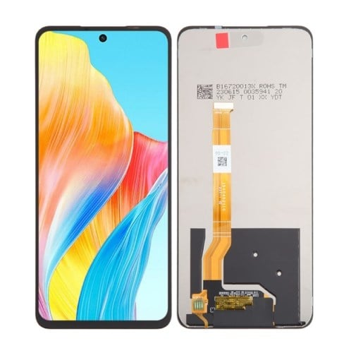 Display LCD e Touch compatível para Oppo A98 5G preto