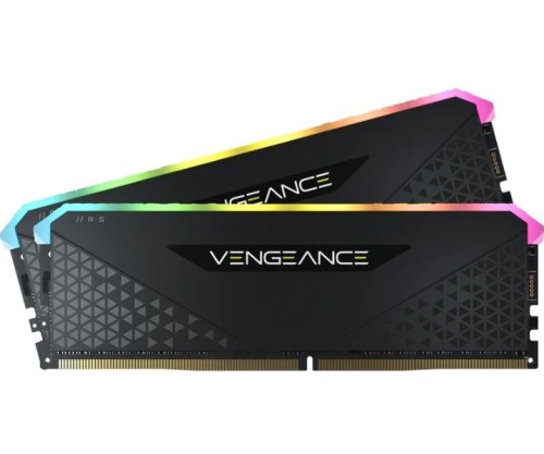 Memória RAM Corsair Vengeance 32GB RGB RS (2x16GB) DDR4 3200MHz CL16 Preta - CMG32GX4M2E3200C16