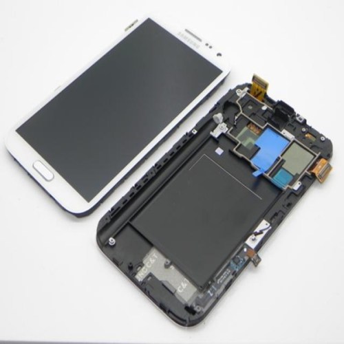 Display/LCD Touch branca para Samsung Galaxy Note 2,GT-N7100