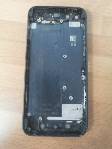 Iphone 5 Carcaça c/ botões Cinzento escuro Recondicionado