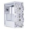 Caixa ATX Lian Li Lancool 215 ARGB Branca Vidro Temperado - LANCOOL215WHITE