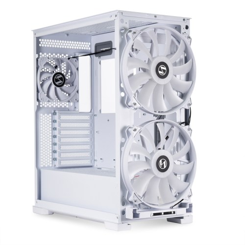 Caixa ATX Lian Li Lancool 215 ARGB Branca Vidro Temperado - LANCOOL215WHITE