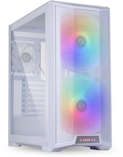 Caixa ATX Lian Li Lancool 215 ARGB Branca Vidro Temperado - LANCOOL215WHITE