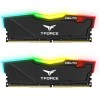 Team Group Kit 16GB (2 x 8GB) DDR4 3200MHz Delta RGB Preto CL16