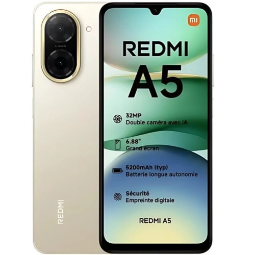 Telemóvel Xiaomi Redmi A5 6.88" Dual SIM 4GB/128GB Gold
