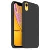 Capa de silicone para iPhone XR Preta