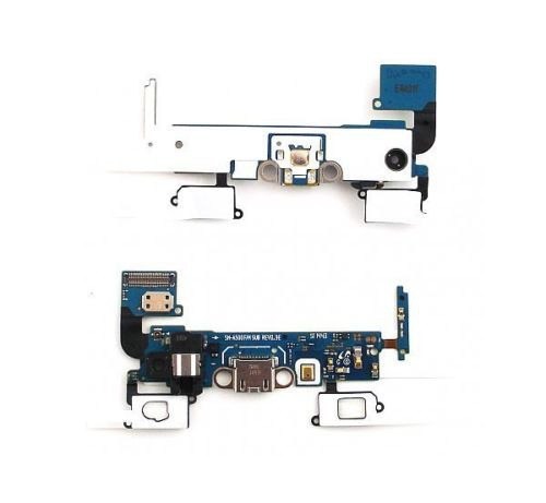Flex com conector de carga e acessórios para Samsung Galaxy A5 A500F