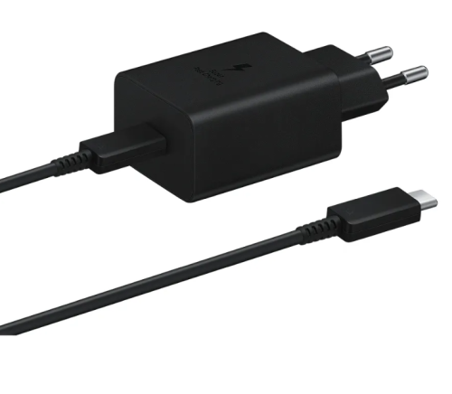 Carregador Samsung Fast Charger EP-T4510XBEGEU USB-C 3A 45W preto