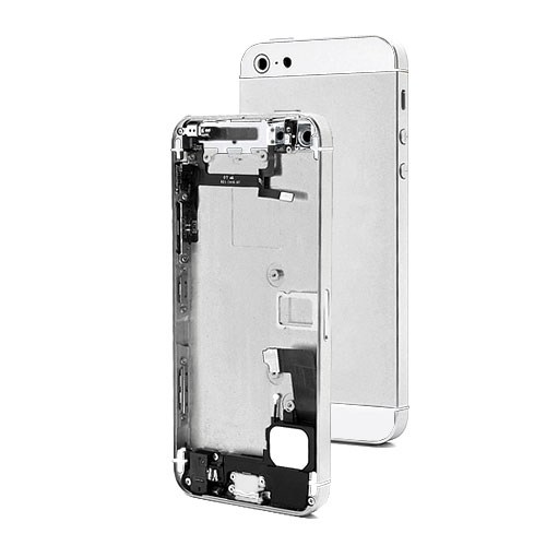 Chassis iPhone 5 white com componentes sem logótipo
