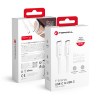 CABO FORCELL F-ENERGY C338 Tipo C para Tipo C PD QC4.0 3A 60W 3m branco