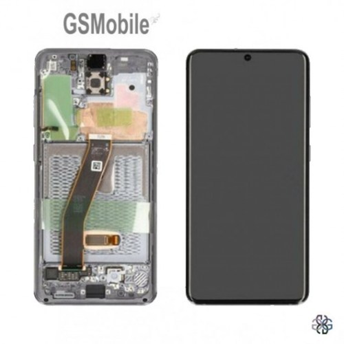 Display LCD e Touch preto para Samsung Galaxy S20 SM-G980F