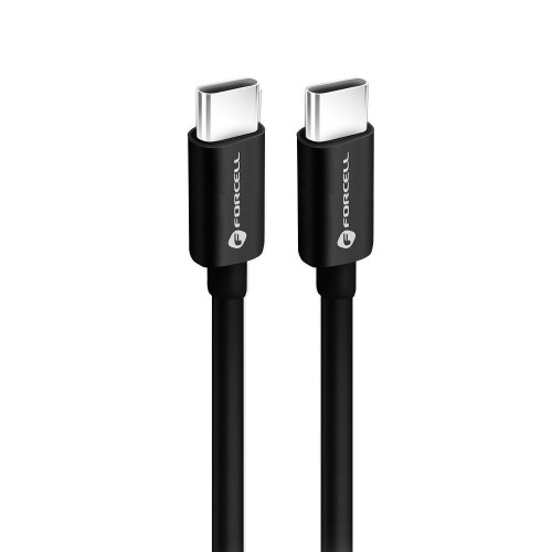CABO FORCELL F-ENERGY C338 Tipo C para Tipo C PD QC4.0 3A 60W 3 m preto