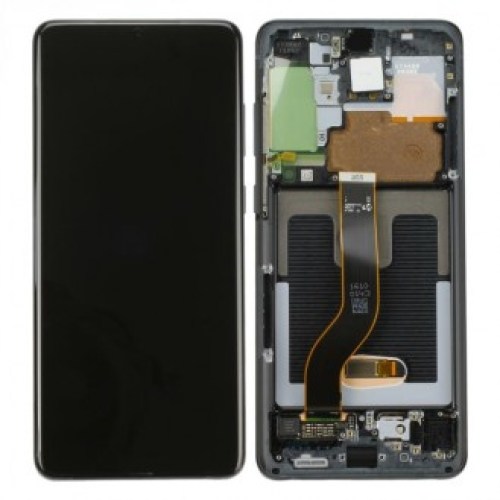 Display LCD e Touch para Samsung Galaxy S20+ G985F, S20+ 5G G986F Cosmic Black