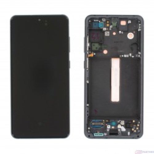 Display LCD e Touch para Samsung S21 FE G990B 2021 Service Pack preto