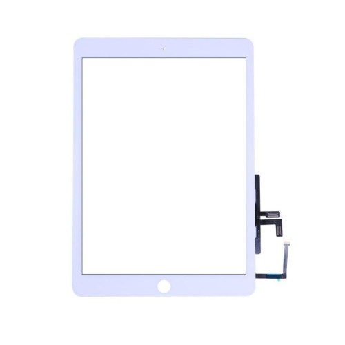 Vidro Touch branco para iPad 6 Wifi, A1893 / iPad 6 2018 Wifi+4G, A1954 / iPad 9.7 (2018)
