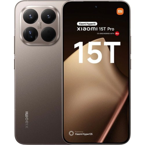 Telemóvel  Xiaomi 15T Pro 5G 6.83" Dual SIM 12GB/512GB Mocha Gold