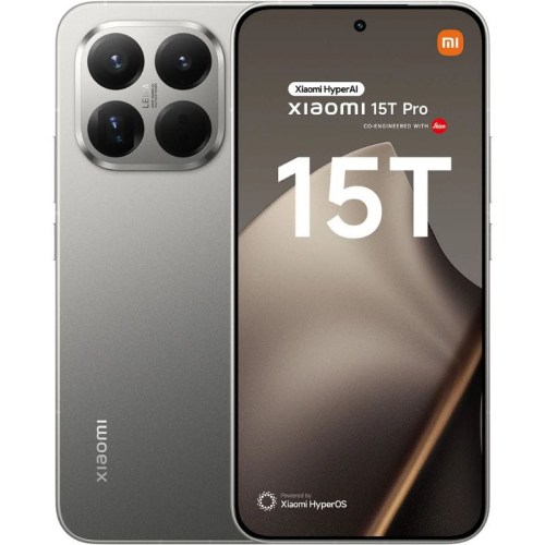 Telemóvel Xiaomi 15T Pro 12GB/512GB Cinzento