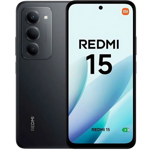 Telemóvel Xiaomi Redmi 15 6.9" Dual SIM 8GB/256GB Midnight Black