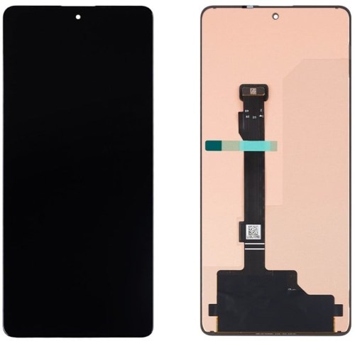 Ecrã ou display LCD e Touch com frame para Xiaomi Redmi Note 12 Pro 5G preto Service Pack