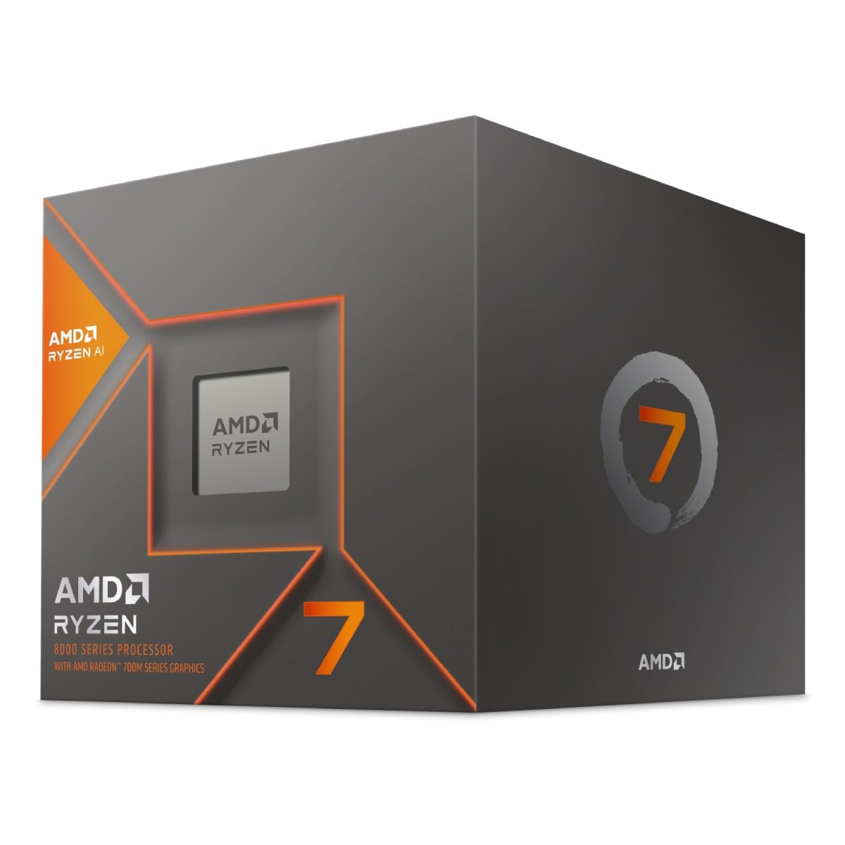 Processador AMD Ryzen 7 8700G “Zen 4” 8-Core 4.2GHz c/ Turbo 5.1GHz 24MB Cache SktAM5 — Foto 2