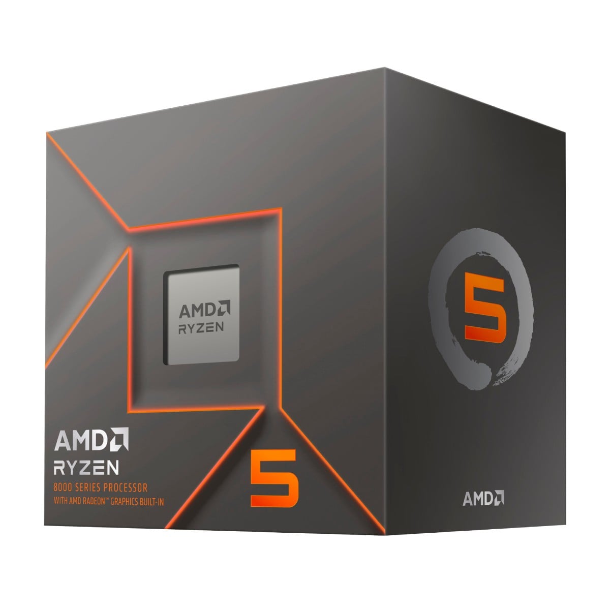 Processador AMD Ryzen 7 8700G “Zen 4” 8-Core 4.2GHz c/ Turbo 5.1GHz 24MB Cache SktAM5 — Foto 3