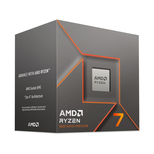 Processador AMD Ryzen 7 8700F 8-Core (4.1GHz-5.0GHz) 24MB AM5 — Foto 4