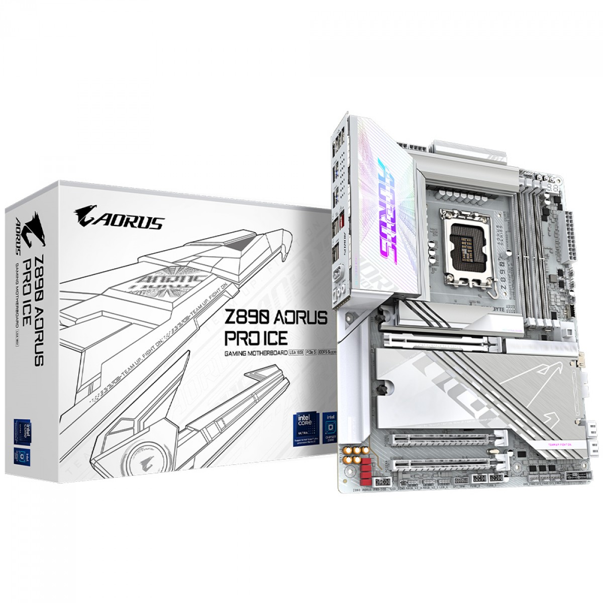 Motherboard Gigabyte Z890 Aorus Pro ICE — Foto 4