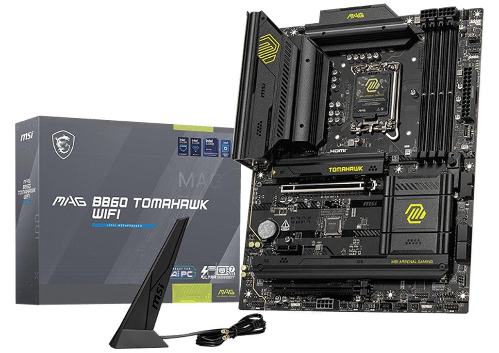 Motherboard MSI MAG B860 TOMAHAWK WIFI — Foto 2