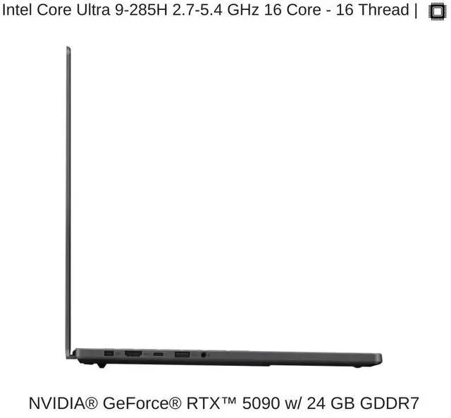 Portátil ASUS ROG Zephyrus G16 GU605CX 16